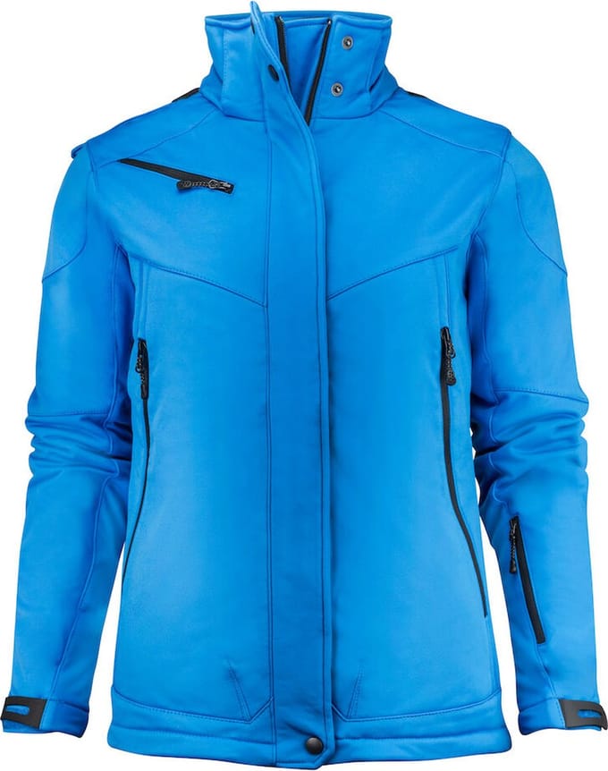 Printer SOFTSHELL JACKET SKELETON LADY 2261041 - oceaanblauw - S