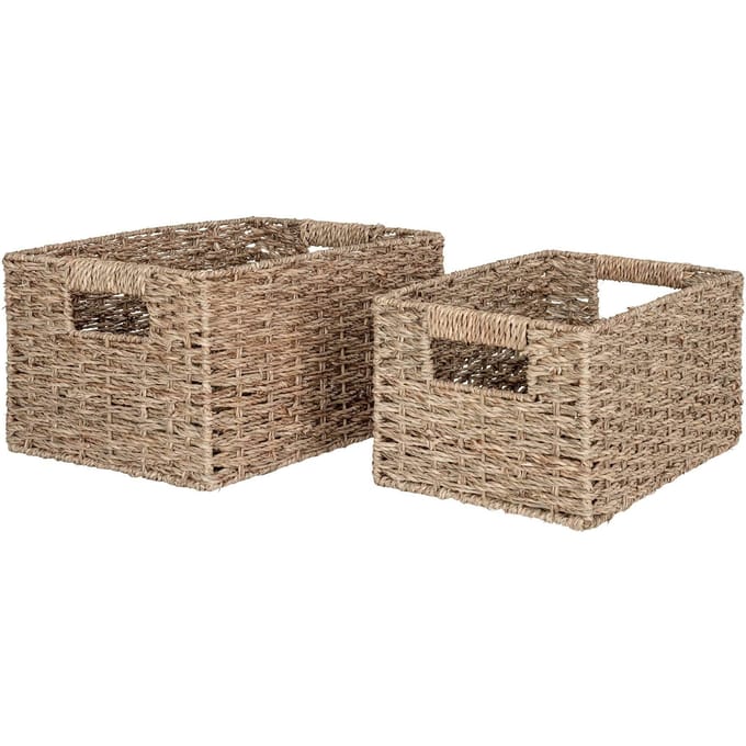 Set van 2 opbergmanden Venoso zeegras | House Nordic