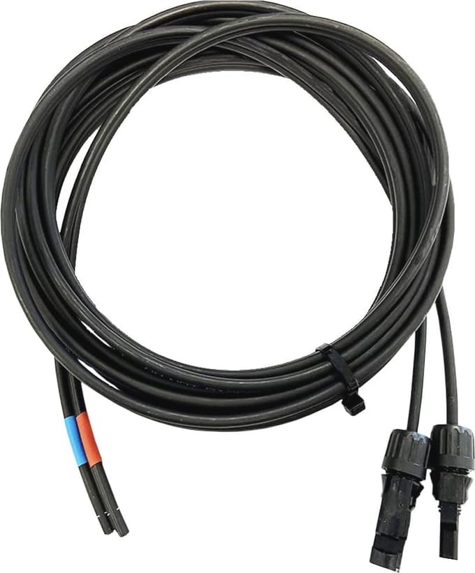 Professionele Solarkabel 10 m 6 mm² voor Zonnepaneel en Laadregelaar
