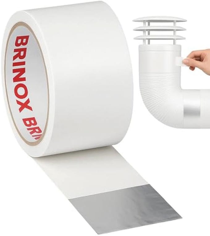 Aluminium Plakband 50 mm x 5 m - Ideaal voor Isolatie en Bouwprojecten