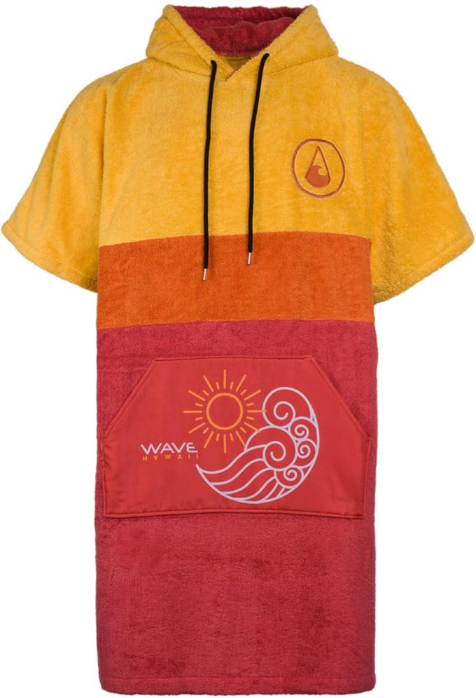 Poncho Wave Hawaii AirLite Poncho Paia L WH4072S Multikleur 90 x 70 cm