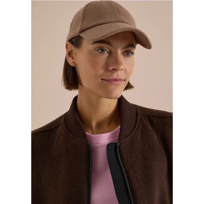Effen baseballcap van katoen