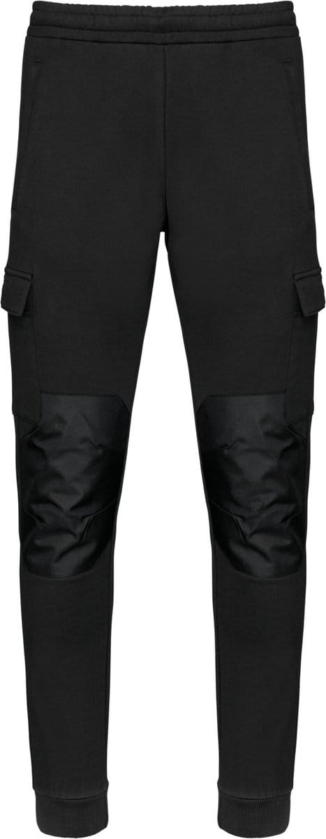 WK. Designed To Work Eco-friendly heren fleece cargobroek WK710 - Black - M