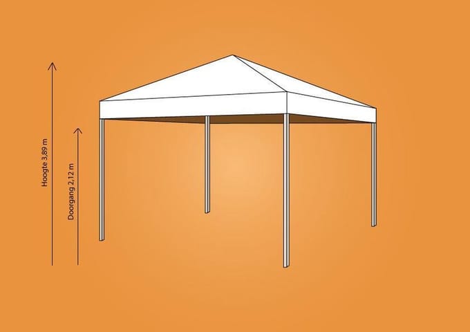 Ambisphere - Vouwtent 4x4m