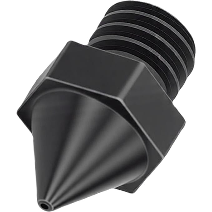 3D Printer Nozzle Geschikt voor Raise3D N Pro2 Pro3 E2 Serie Tip 0.4mm Nauwkeurig Slijtvast Nikkel-geplateerd Gehard Staal Hot End black