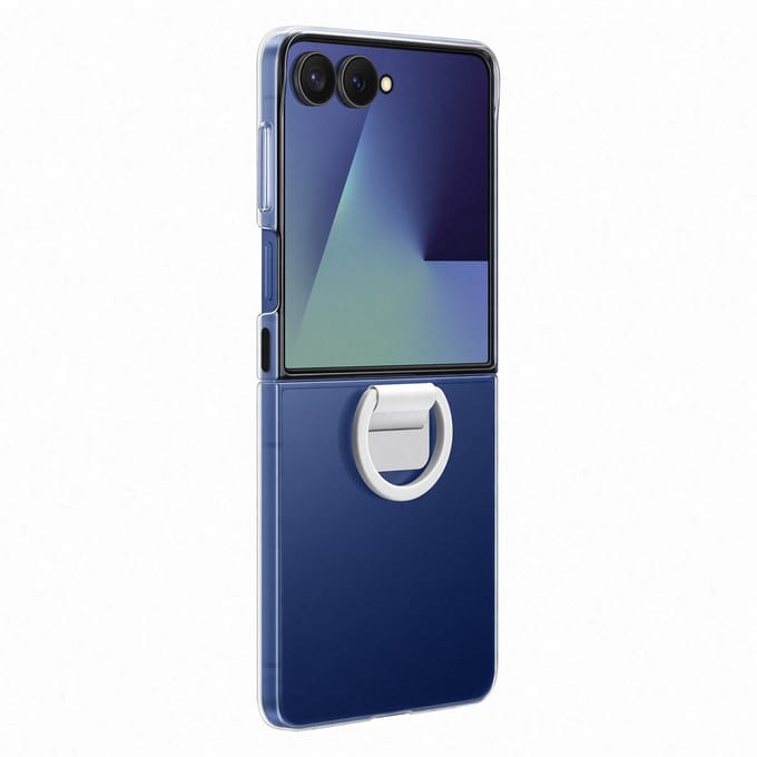 Originele Clear Case Ring voor de Samsung Galaxy Z Flip 7 - Transparant