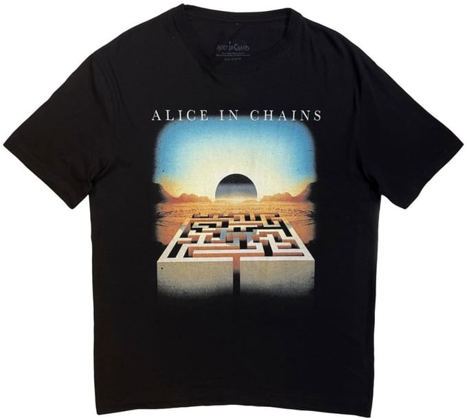 Alice In Chains - Maze Scape Heren Tshirt - 2XL - Zwart