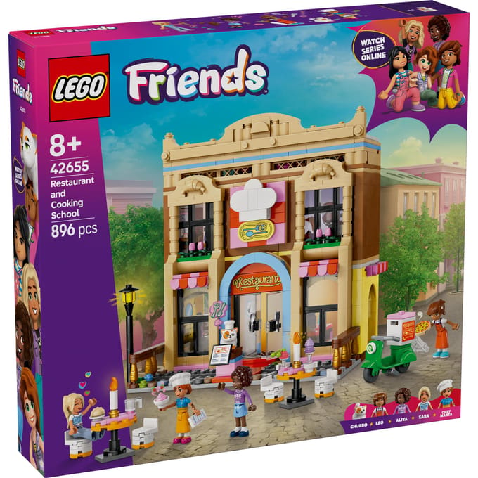 LEGO Friends Restaurant en kookschool - 42655