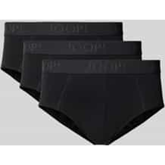 Slip met elastische band met label in een set van 3 stuks