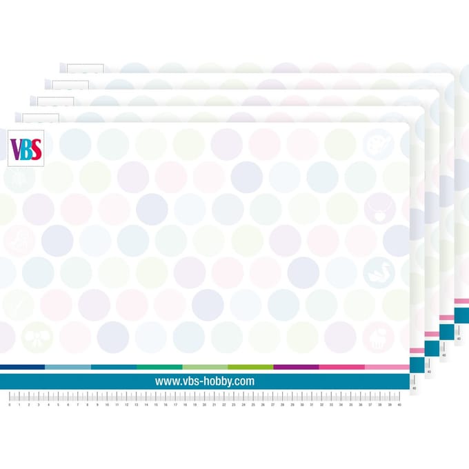 VBS Onderlegger voor knutselen, 5 stuks