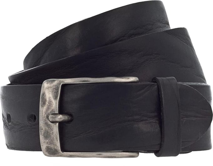 Vanzetti Riem leer - Jongens - 100 cm - black