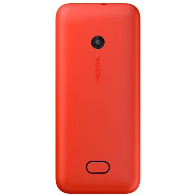 Téléphone Portable Nokia Original Reconditionné Nokia 208 Double SIM Avec 1/2 SIM Dual SIM Simple Set rouge