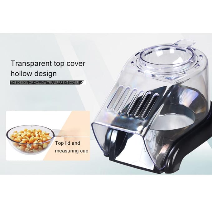 Kleine Popcornmachine Huishoudelijk Gezond Hete Lucht Popcorn Popper Maker met Maatbeker Gemakkelijk te US Plug rood