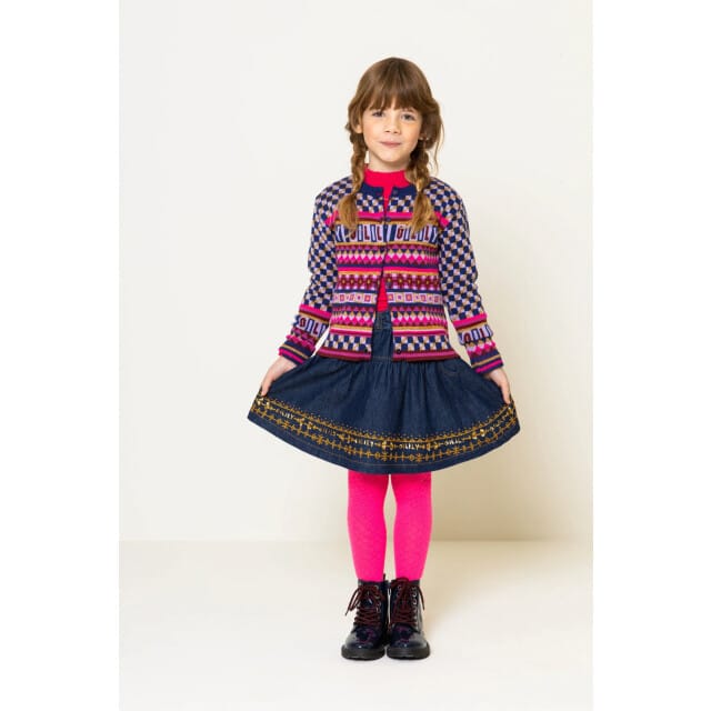 Oilily Vivaldi Vest- maat86/24m Ultramarine