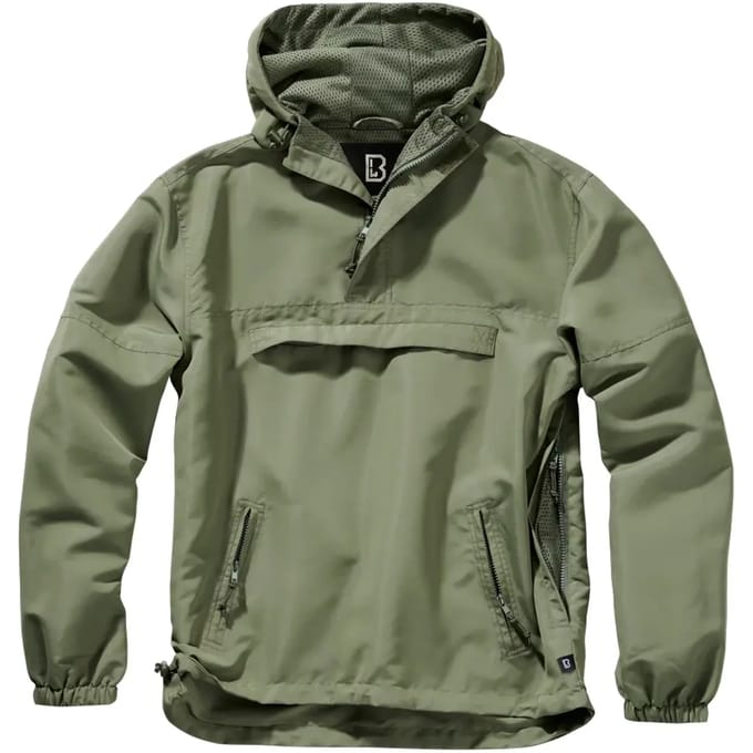 Brandit Windbreaker - Light Windbreaker - S tot 3XL - voor Mannen - olijf