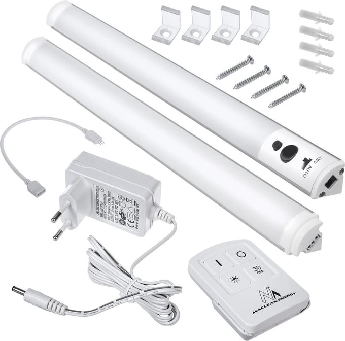 LED-verlichting onder kast + afstandsbediening Maclean Energy MCE245