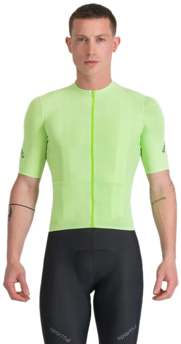 Sportful Hyperepic Korte Mouw Wielertrui Groen L Man