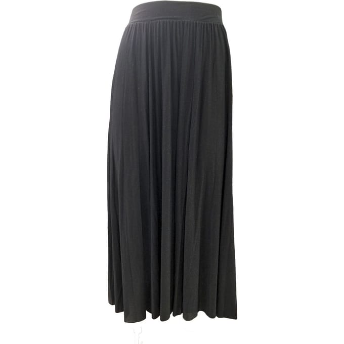 White Wise - Black Plisse rok WW29072