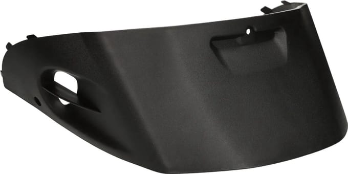 Motorscherm onder / bougiekap Piaggio Zip SP H2O zwart