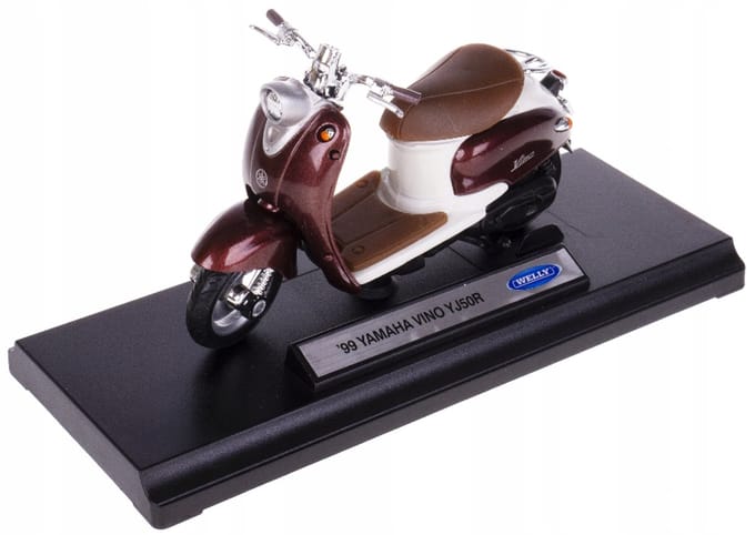 BMW C1 1:18 Welly Rood / Grijs B19660-PW