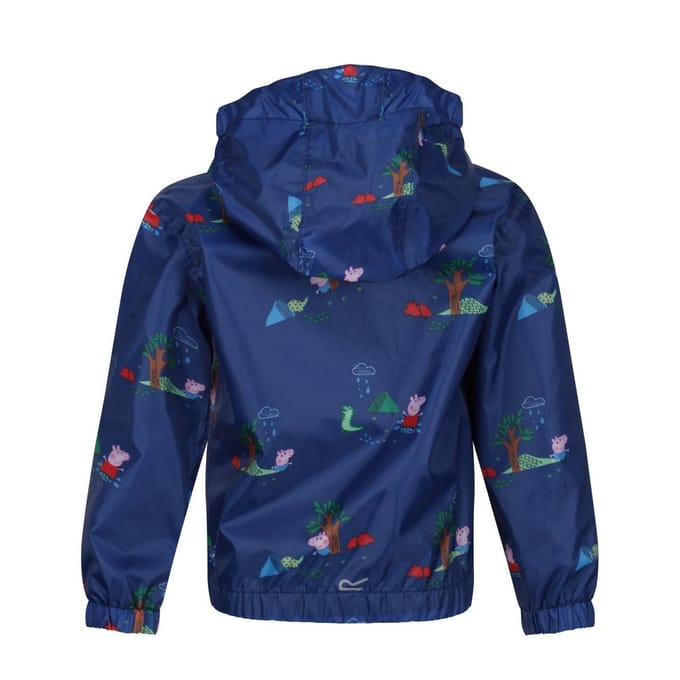 Regatta Muddy Puddle Peppa Pig Waterdichte Jas voor kinderen/Kinderen (Koningsblauw)