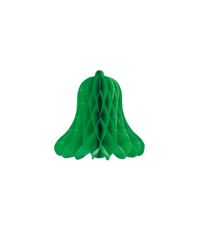 Christmas bells 30 cm - groen - kerst- honeybomb