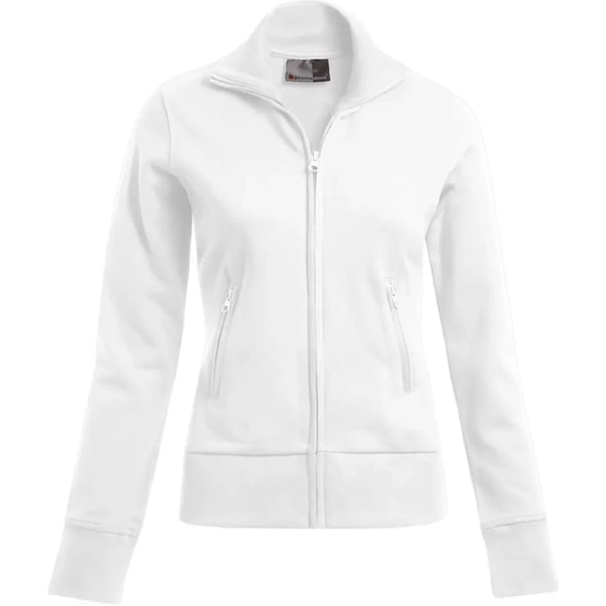 Dames sweatshirt met hoge kraag en rits Promodoro