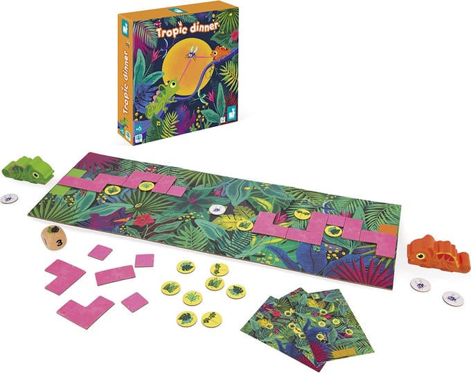 Janod - Spel - Tropic dinner bordspel