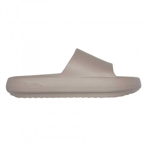 Skechers Dames Enkele Strap Arch Fit Slippers (Grijs)