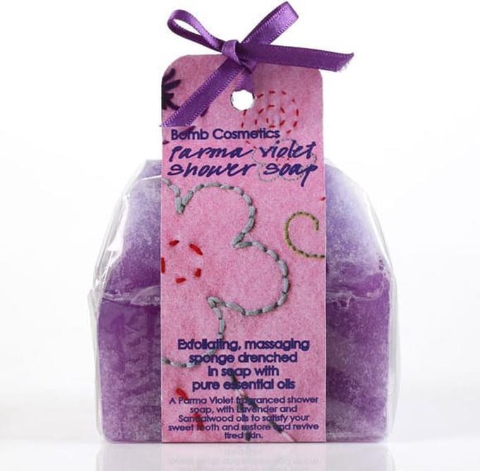 Bomb Cosmetics - Parma Violet - Shower Soap - Spons - Vegan