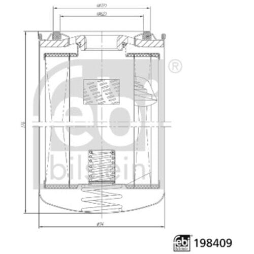 Hydraulisch filter FEBI BILSTEIN 198409