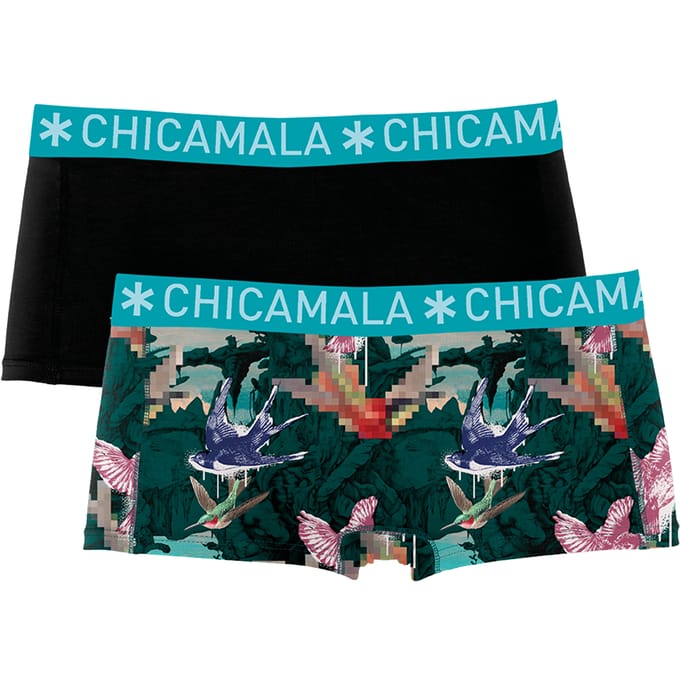 Chicamala Boxershort - 2-Pack - Meisjes Ondergoed