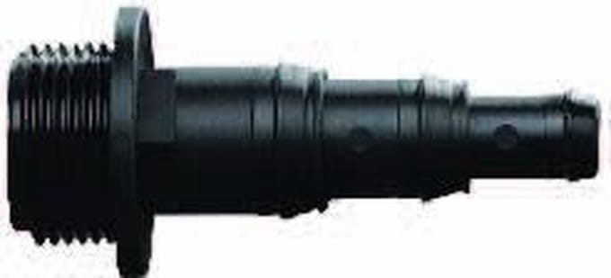 Slangpilaar 3-traps 1 1/2 x 40-32-25mm tule PP zwart