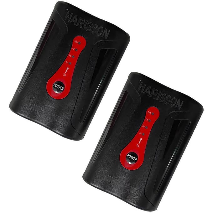 Set verwarmde winter motorhandschoenen + oplader Harisson