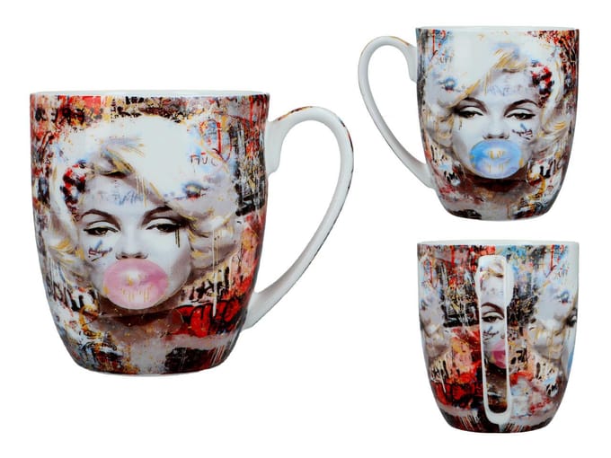 Camio Mok - Graffiti Marilyn Monroe in Cadeauverpakking