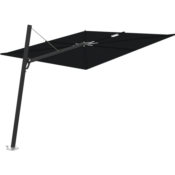 Umbrosa Spectra BLACK 80° parasol - black - zonder paraplustandaard - 300 cm