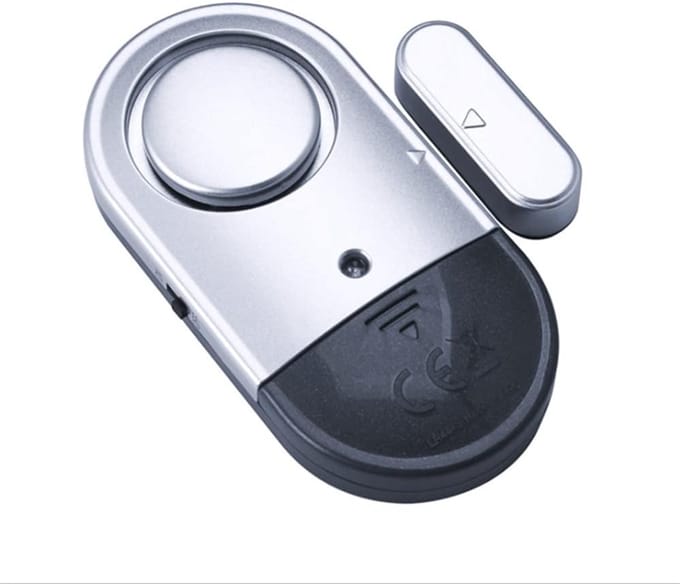 Deur Alarm - Draadloze Sensor - Veiligheid Thuis - Hoog Decibel Alarm - 2 Stuks - Wit