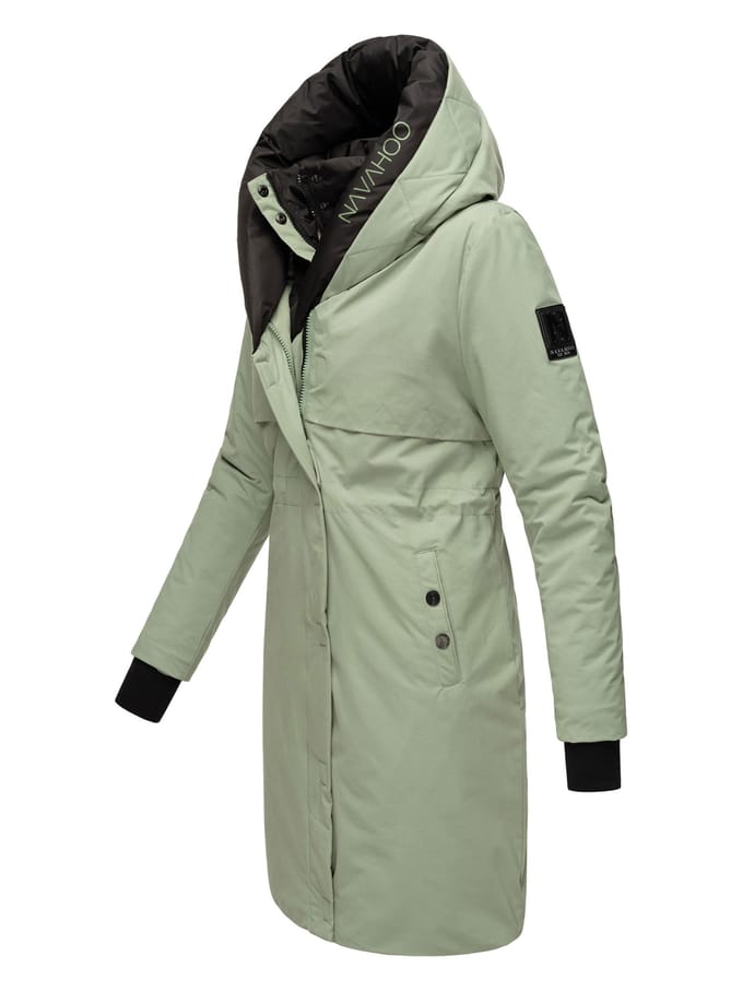 Navahoo dames winterjas Snowelf – Licht & Warm met magneetsluiting