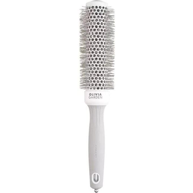 Olivia Garden Expert Blowout Speed Wavy Föhnborstel Wit-Grijs