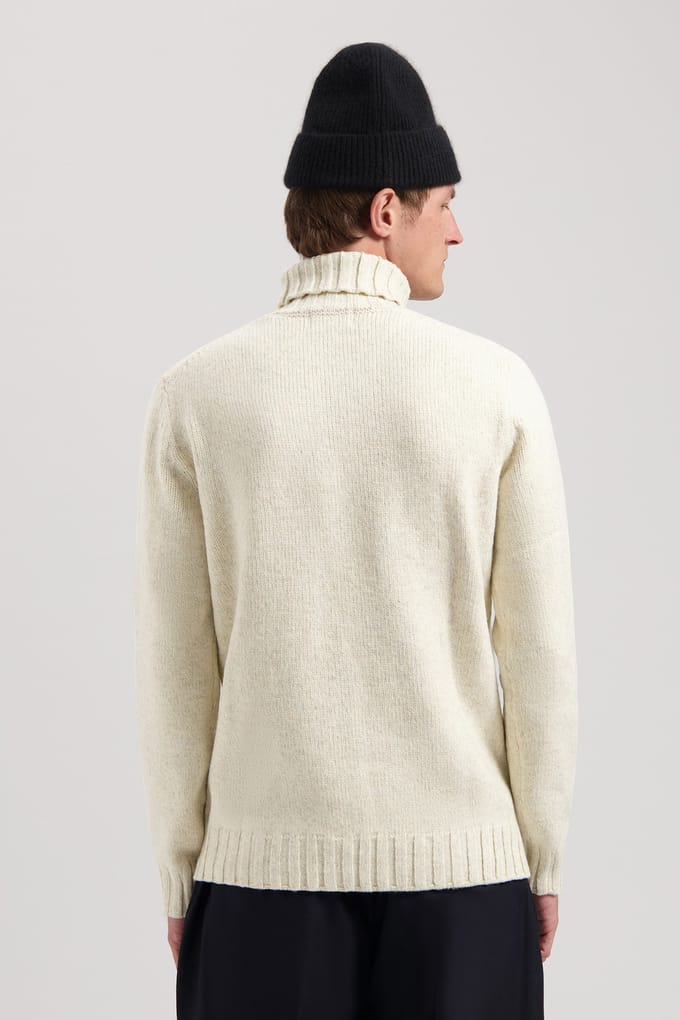Dstrezzed Ds_ove Turtleneck Offwhite Maat: XXL | Coltruien Outlet | Heren | Wit
