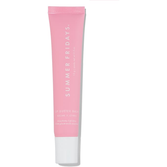Summer Fridays Lip Butter Balm - Strawberry Soft Serve- 15G