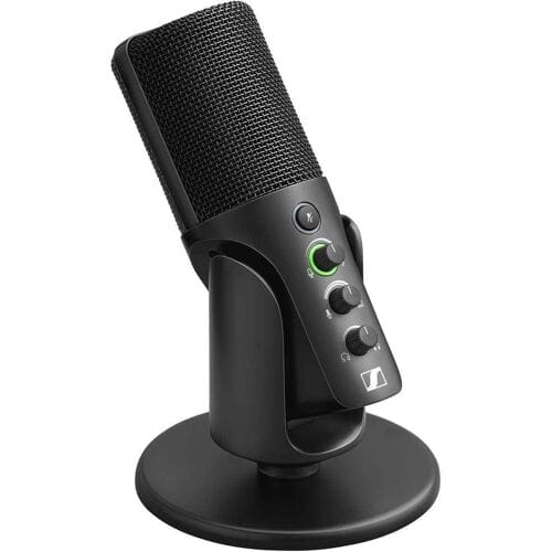 Statief USB-microfoon Sennheiser Profile Zendmethode:USB Schakelaar, Voet, Incl. kabel
