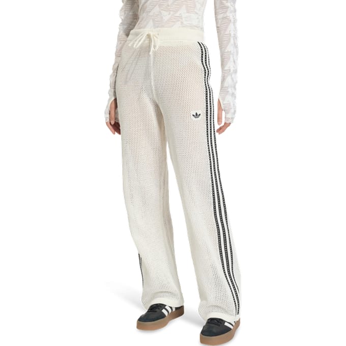 Adidas Firebird Broeken Dames - Wit - Maat M (38-40) - Poly Mesh