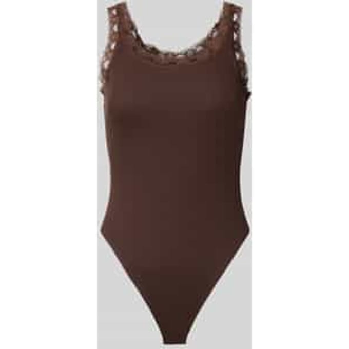 Slim fit body van katoenmix model 'VINI'