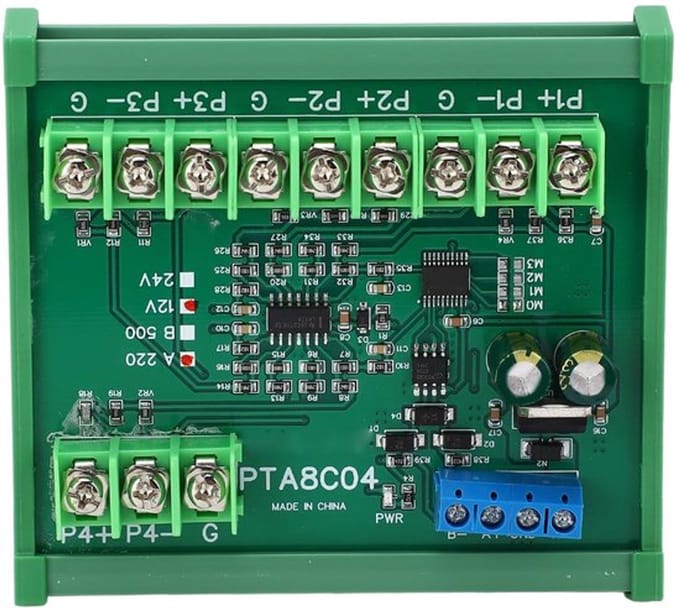 Dailygoody - 4 Kanaals Pt100 Temperatuur Sensor Module - Betrouwbare