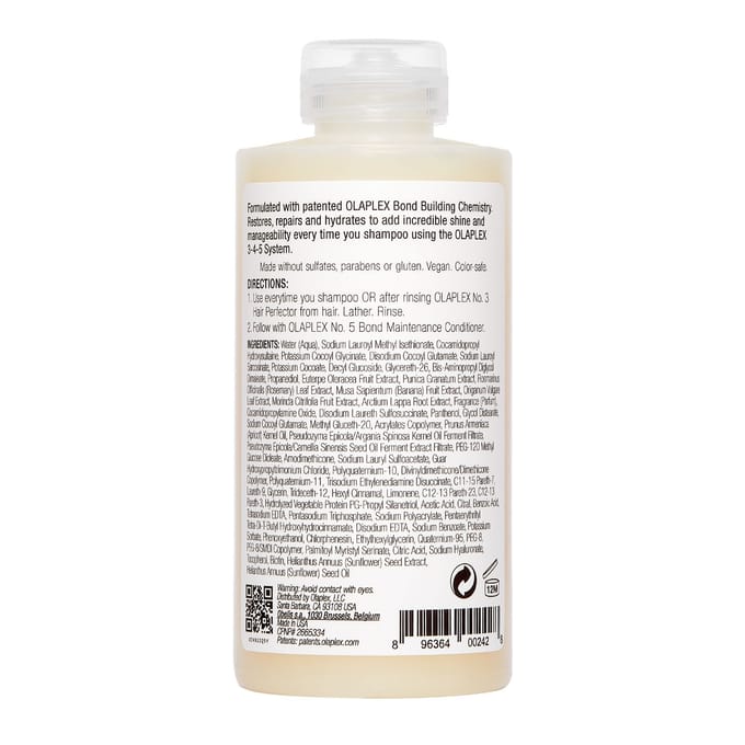 Olaplex No.4 Bond Maintenance Shampoo 250 Conditioner