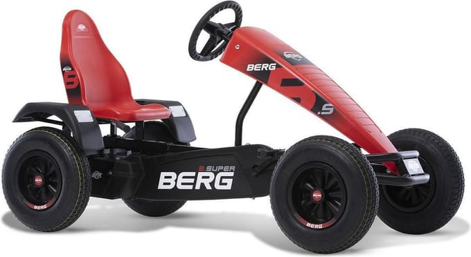 BERG XL frame Super Red BFR Skelter - Met handrem - Verstelbare Stoel - Rood - Vanaf 5 jaar