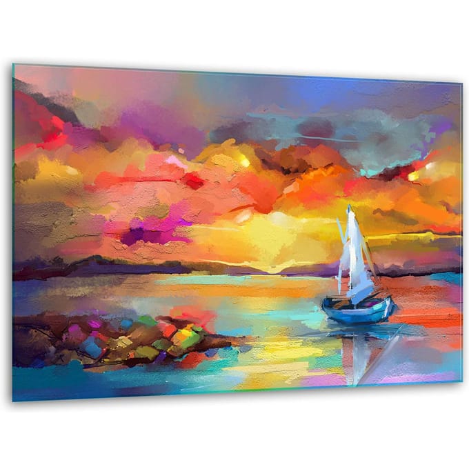 TMK ArtDeko - Glazen Snijplank - 40x30 cm - Temperatuurbestendig
