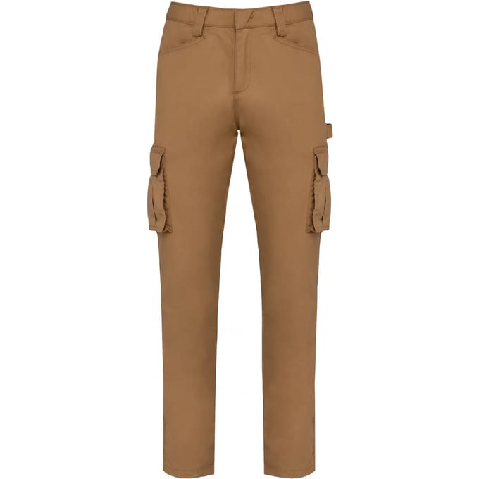 WK. Designed To Work Ecologische herencargobroek WK703 - Camel - 4XL