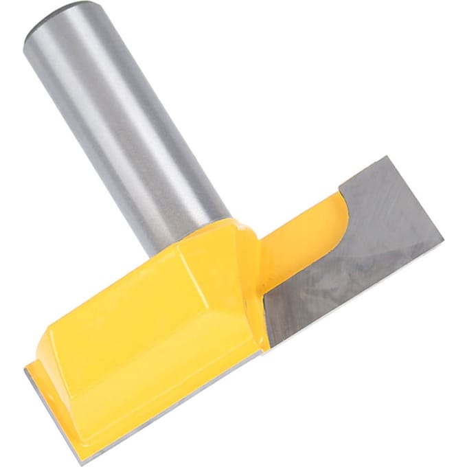 Fraise à défoncer, raboteuse de surface inférieure, fraise à bois, couteau de nettoyage inférieur 12 x 57 mm